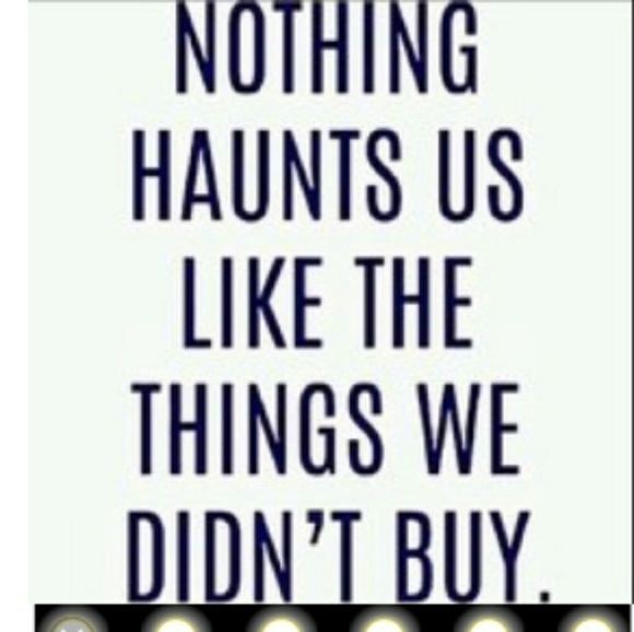 Nothing haunts us like the things we didn't buy - Picture 1 of 1